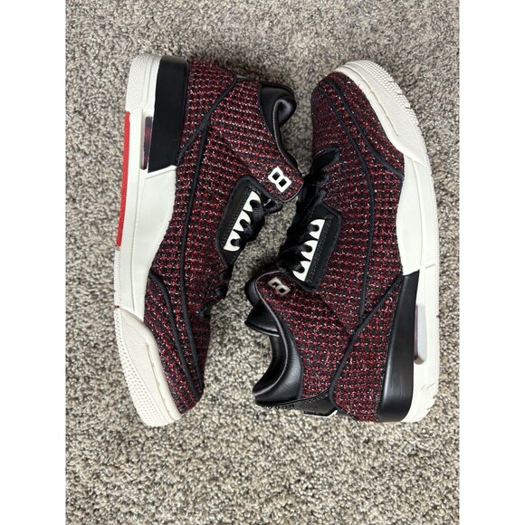 Nike Air Jordan 3 Retro Vogue University Red Anna Wintour Size 8 Women's - Picture 8 of 14